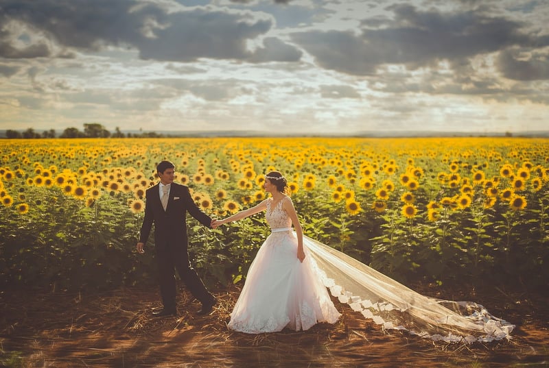 Vintage Bride and Groom