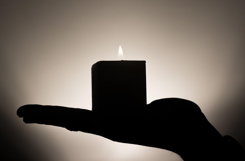 Candlelight wedding decorations